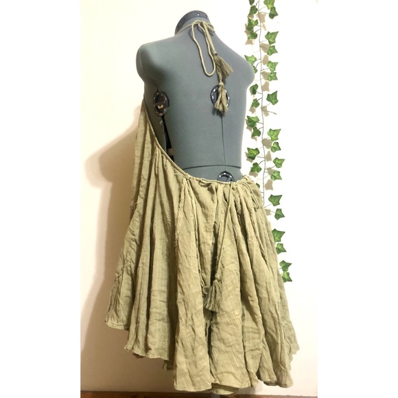 Free People Catching Rays Mini Dress Tunic Gauze - Picture 9 of 10